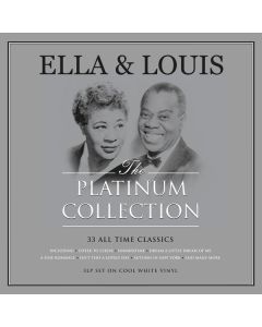 Louis Armstrong & Ella Fitzgerald - Platinum Collection (Cool White Vinyl) LP