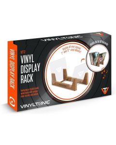 Schallplatten-Präsentationsregal (Teakholz) ZUB