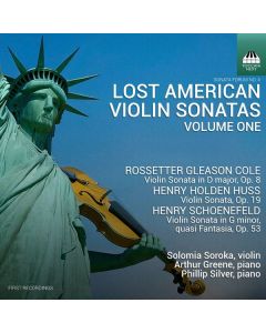 Lost American Violin Sonatas Vol.1 CD