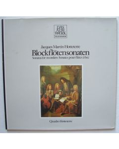 Jacques-Martin Hotteterre (1674-1763) • Blockflötensonaten LP