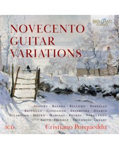 Cristiano Porqueddu - Novecento Guitar Variations CD