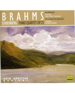Johannes Brahms (1833-1897) - Klavierquartett op.25 (in der Bearbeitung von Schönberg) CD