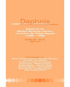 Daphnis • Band 39 - 2010, Heft 3-4