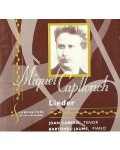 Miquel Capllonch (1861-1935) • Lieder CD