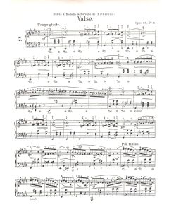 Frédéric Chopin (1810-1849) • Valse op. 64 No. 2