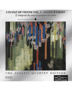 Arditti Quartett • L'École de Vienne Vol. 3: Anton Webern (1883-1945) CD