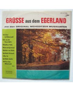 Weheditzer Musikanten • Grüße aus dem Egerland LP