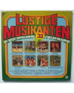 Lustige Musikanten • Das große Superalbum mit 32 Stars der Volksmusik 2 LPs