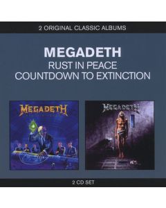 Megadeth - Rust In Peace / Countdown To Extinction CD