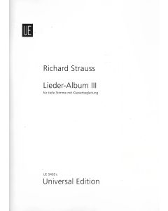 Richard Strauss (1864-1949) • Lieder-Album III