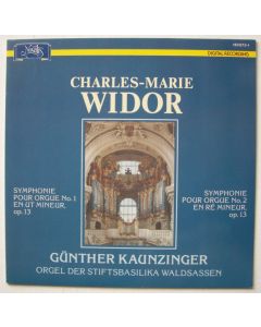 Charles-Marie Widor (1844-1937) • Symphonie pour Orgue No. 1 & 2 LP