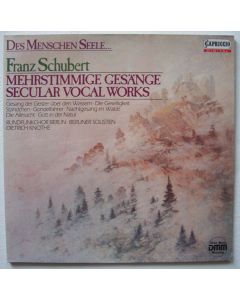 Franz Schubert (1797-1828) • Mehrstimmige Gesänge - Secular Vocal Works LP