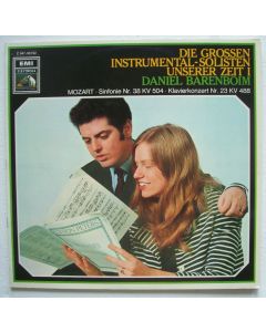 Daniel Barenboim: Mozart (1756-1791) • Snfonie Nr. 38 - Klavierkonzert Nr. 23 LP