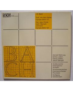 Johann Sebastian Bach (1685-1750) • Gott, wie dein Name LP
