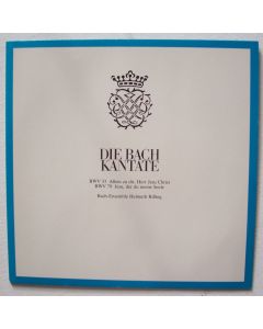 Johann Sebastian Bach (1685-1750) • Allein zu dir, Herr Jesu Christ LP