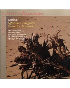 Edgar Varèse (1883-1965) • Offrandes. Intégrales. Octandre. Ecuatorial CD