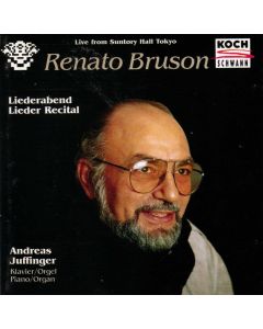 Renato Bruson • Liederabend - Lieder Recital CD