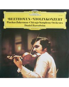 Pinchas Zukerman: Ludwig van Beethoven (1770-1827) - Violinkonzert LP
