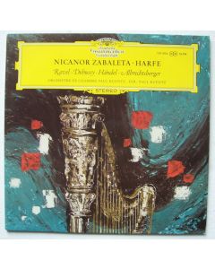 Nicanor Zabaleta • Ravel / Debussy / Händel / Albrechtsberger LP
