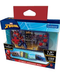 Lexibook Spider-Man, Cyber Arcade Pocket Tragbare Spielkonsole