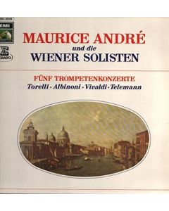Maurice André • Fünf Trompetenkonzerte LP