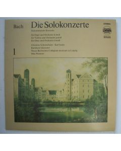 Johann Sebastian Bach (1685-1750) • Die Solokonzerte 1 LP • Karl Suske