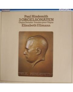 Paul Hindemith (1895-1963) • 3 Orgelsonaten LP • Elisabeth Ullmann
