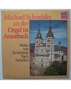 Michael Schneider an der Orgel in Amorbach LP