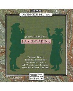 Johann Adolph Hasse (1699-1783) • La Contadina CD