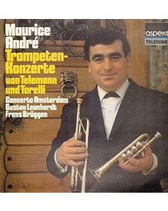 Maurice André • Trompetenkonzerte von Telemann und Torelli LP