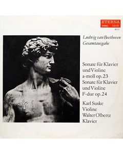 Beethoven • Sonaten für Klavier und Violine op. 23 & op. 24 LP • Karl Suske
