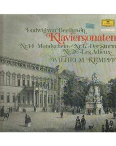 Ludwig van Beethoven (1770-1827) • Klaviersonaten LP • Wilhelm Kempff
