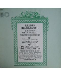  Mozart • Die vier letzten Streichquartette 2 LP-Box • Juilliard String Quartet