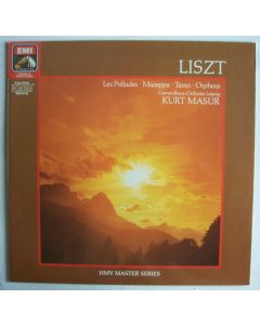 Franz Liszt (1811-1886) • Les Préludes - Mazeppa - Tasso - Orpheus LP • Kurt Masur