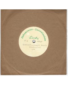 Kinderpflegerinnen Schule Freudenstadt • Neues Kinderheim Bad Rappenau Doppel 7"