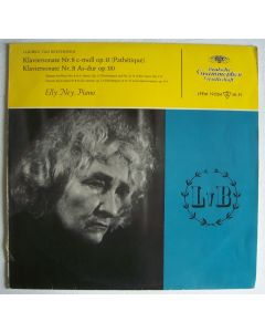 Elly Ney: Ludwig van Beethoven (1770-1827) • Klaviersonaten Nr. 8 & 31 LP