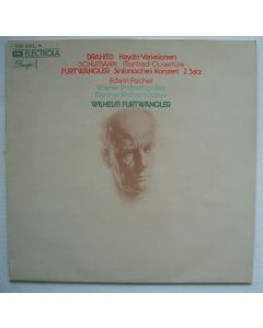 Wilhelm Furtwängler • Brahms - Schumann - Furtwängler LP