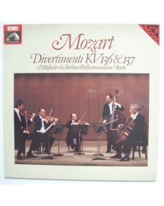 Wolfgang Amadeus Mozart (1756-1791) • Divertimenti KV 136 & 137 LP