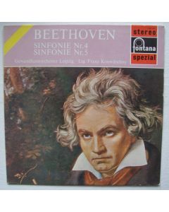 Ludwig van Beethoven (1770-1827) • Sinfonie Nr. 4 & 5 LP • Franz Konwitschny