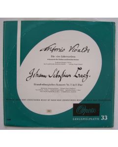 Antonio Vivaldi (1687-1741) • Die vier Jahreszeiten LP • Ferdinand Mezger