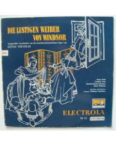 Otto Nicolai (1810-1849) • Die lustigen Weiber von Windsor 10"