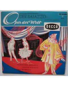 Ruggero Leoncavallo (1857-1919) • Der Bajazzo 10"