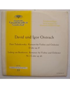 David und Igor Oistrach • Tchaikovsky & Beethoven LP