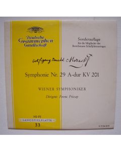 Mozart (1756-1791) • Symphonie Nr. 29 A-Dur KV 201 10" • Ferenc Fricsay