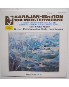 Mozart • Mendelssohn Bartholdy • Violinkonzert LP • Anne-Sophie Mutter