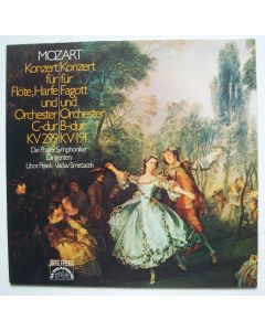 Mozart (1756-1791) • Konzert für Flöte, Harfe und Orchester C-Dur KV 299 LP