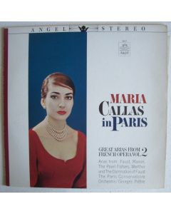 Maria Callas in Paris • Great Arias from French Opera Vol. 2 LP