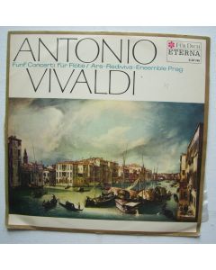 Antonio Vivaldi (1678-1741) • Fünf Concerti für Flöte LP