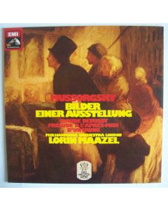 Modest Mussorgsky (1839-1881) • Bilder einer Ausstellung LP • Lorin Maazel