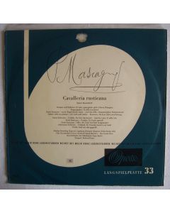 Pietro Mascagni (1863-1945) • Cavalleria rusticana LP